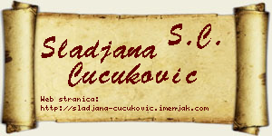 Slađana Čučuković vizit kartica